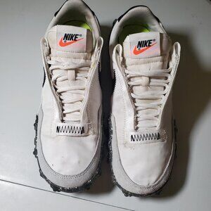 Nike CT1983-104 Waffle Racer Crater White Running Shoe Sz 8.5 womens